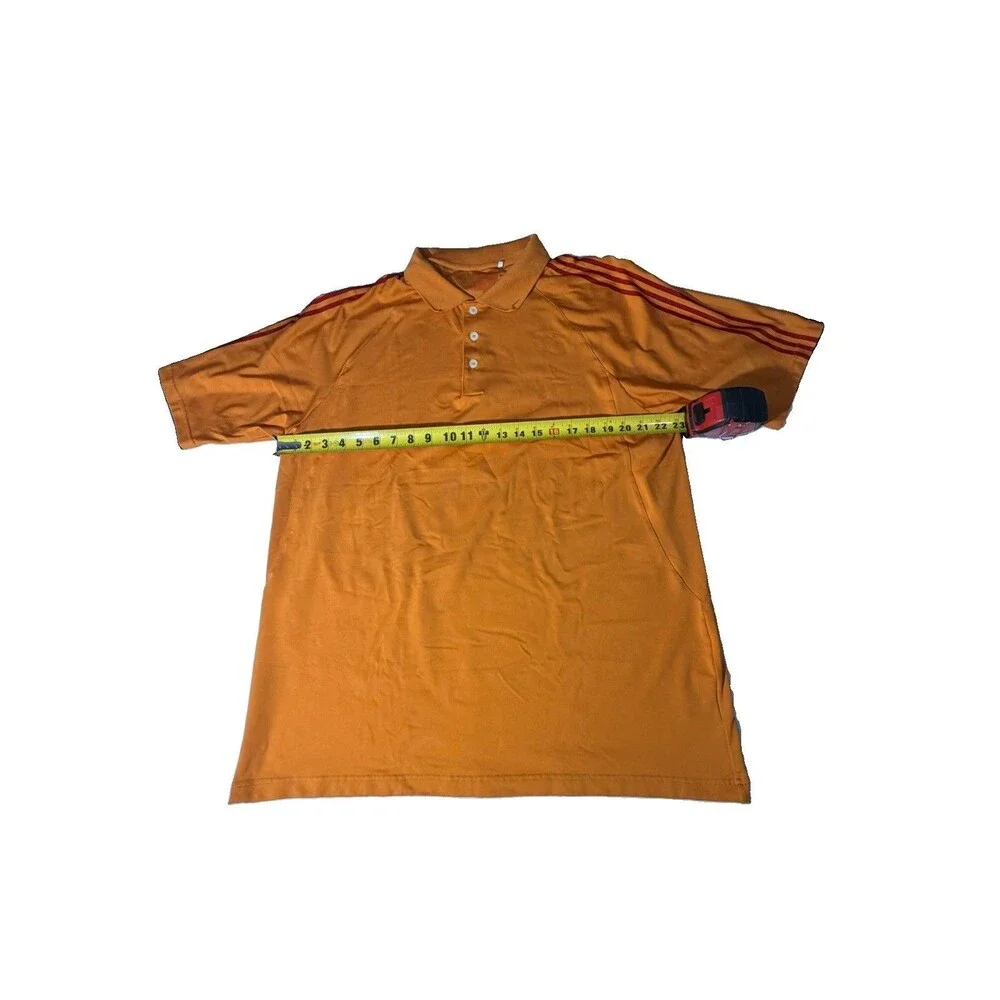 Adidas ClimaCool Golf Polo Men’s 2XL Orange Short Sleeve Performance Shirt